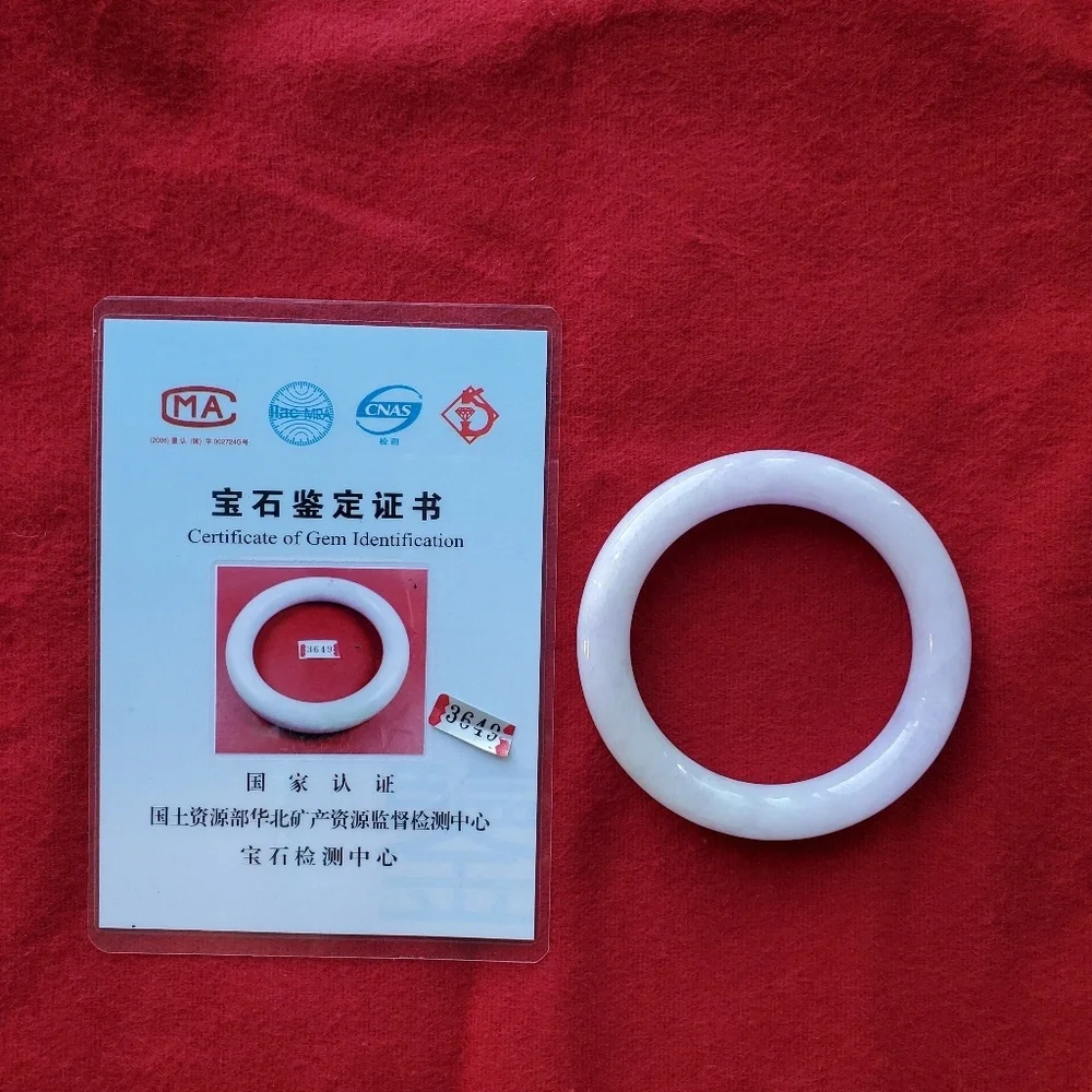 Genuine Jade Bangle-Natural Grade A